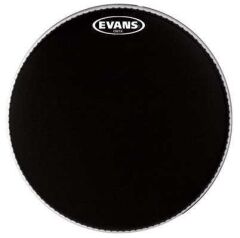 EVANS BD22EMADONX 22'' DERİ ONYX KİCK KUMLU SİYAH SÜNGERLİ TEK KAT