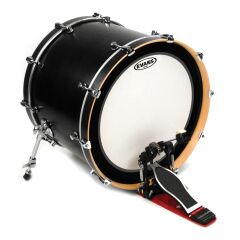 EVANS BD22EMADCW 22'' DERİ KİCK KUMLU BEYAZ SÜNGERLİ TEK KAT (10 MİL)