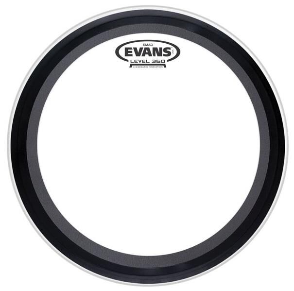 EVANS BD22EMAD2 22'' DERİ KİCK CLEAR SÜNGERLİ ÇİFT KAT (17 MİL)