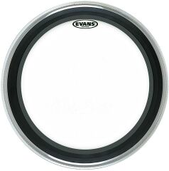 EVANS BD22EMAD 22'' DERİ KİCK CLEAR SÜNGERLİ TEK KAT (10 MİL)