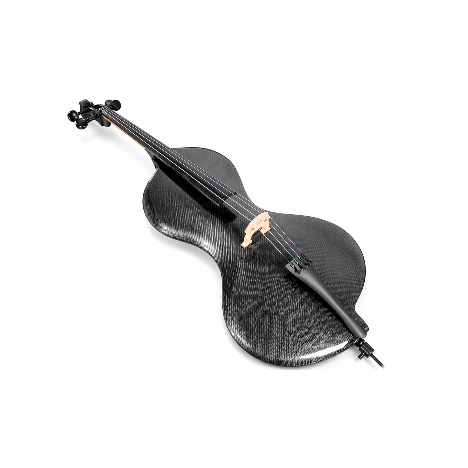 Kinglos CWDT-1311 Black Carbon Fiber 4/4  Elektro Çello