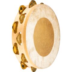 Meinl AE-MTAH2BO Artisan Maple Wood Bronze Jingles 2 Rows 10'' Tamburin (Natural)