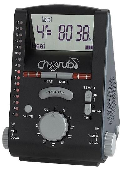 CHERUB WSM260B PİYANO İÇİN DİJİTAL METRONOM, SİYAH