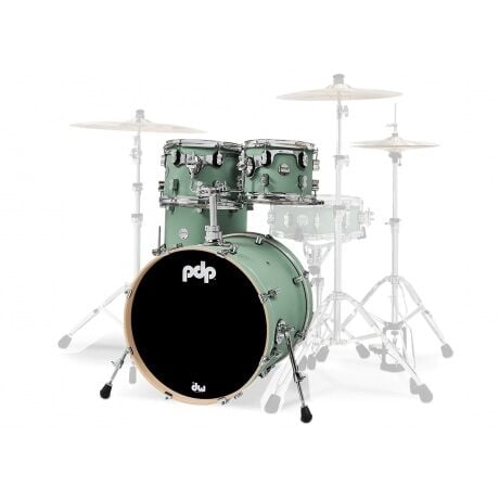 PDP Drums Concept Series 20'' 4 Parça Akustik Davul Seti (Satin Seafoam)