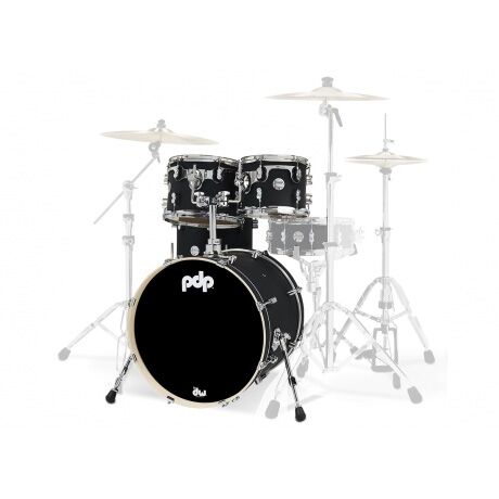 PDP Drums Concept Series 20'' 4 Parça Akustik Davul Seti (Mat Siyah)