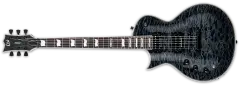 ESP LTD EC-1000 Piezo Quilted Maple Top See Thru Black Solak Elektro Gitar