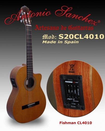 Gitar Elektro Klasik ANTONIO SANCHEZ S20CL4010