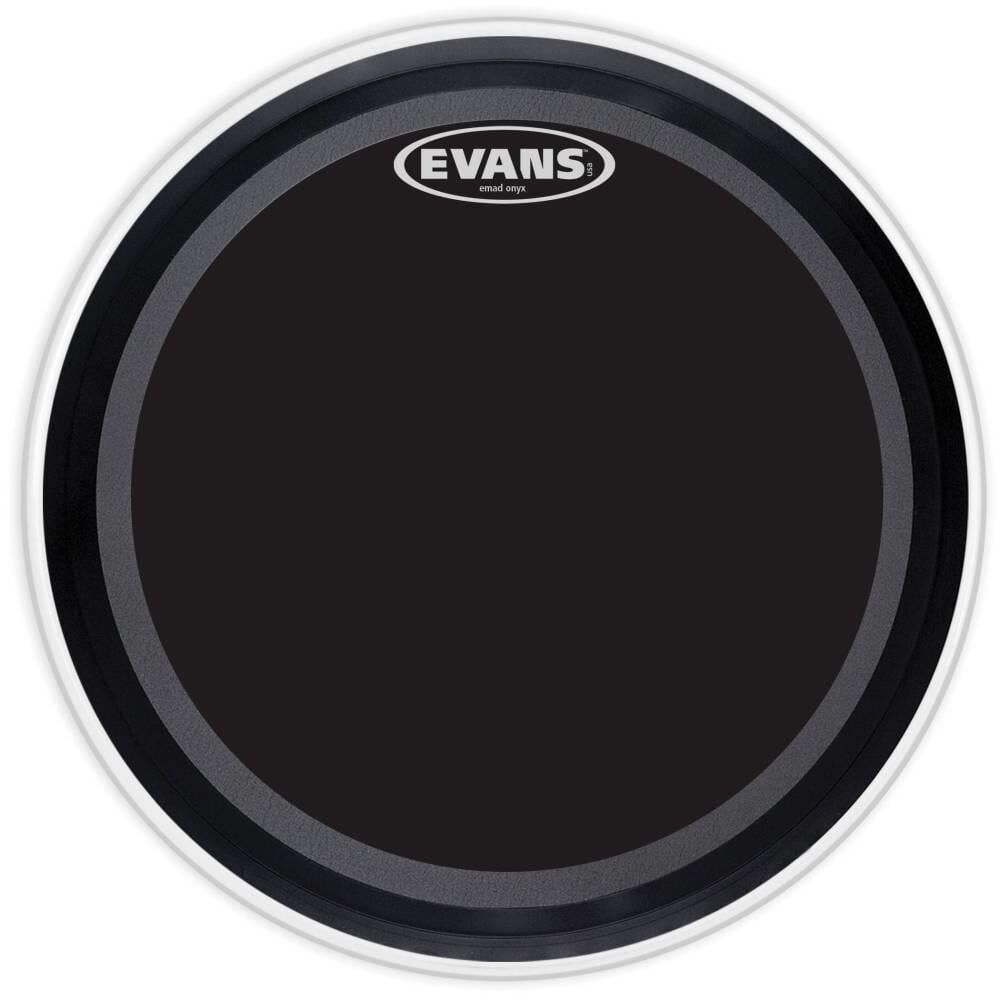 EVANS BD20EMADONX 20'' DERİ KİCK KUMLU SİYAH SÜNGERLİ TEK KAT