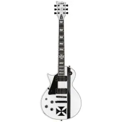 ESP LTD James Hetfield Signature Iron Cross Snow White Solak Elektro Gitar