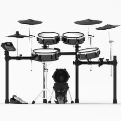 Artesia Legacy A250-BMS Black Metallic Stripe Dijital Davul Seti