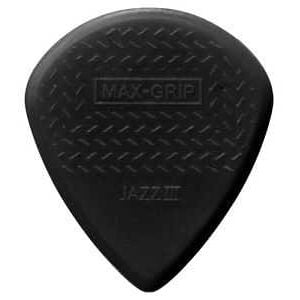 Jim Dunlop Max-Grip Jazz III Black Stiffo Pena