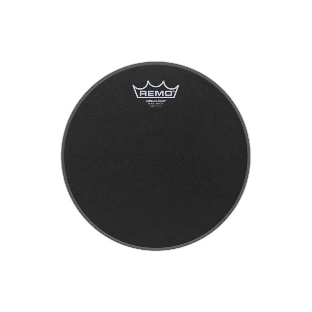 REMO AMBASSADOR® BLACK SUEDE 10 inç Davul Derisi