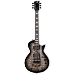 ESP LTD LEC400QMSTBLKSB EC-400 See Thru Black Sunburst Elektro Gitar