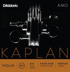 DADDARIO KA310 4/4M KEMAN TEL SETİ, KAPLAN AMO, MEDIUM