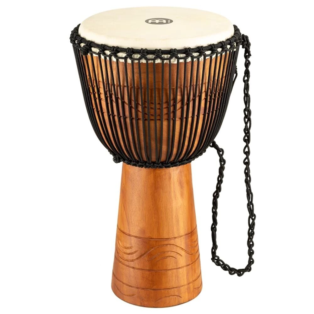 Meinl ADJ2-XL+BAG African Style Rope Tuned Series X-Large 13'' Djembe (Brown)