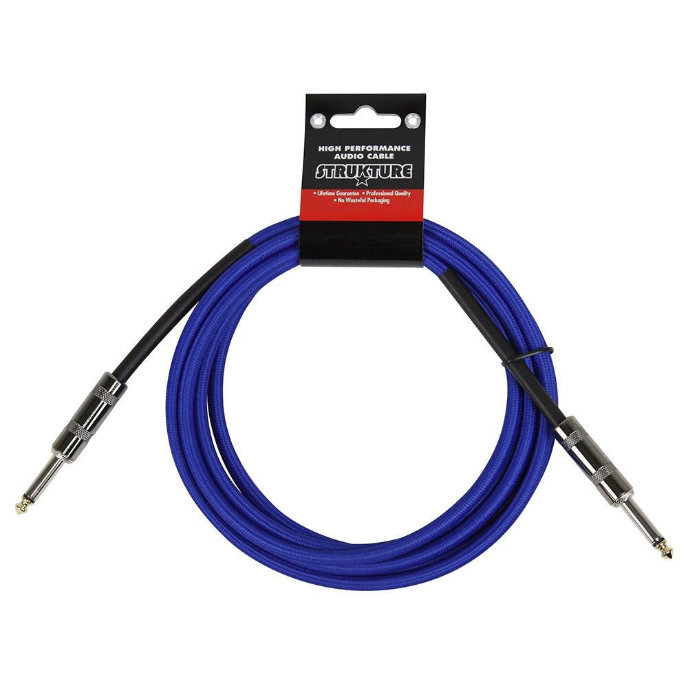 Strukture SC10BL Gitar Kablosu (3 m)