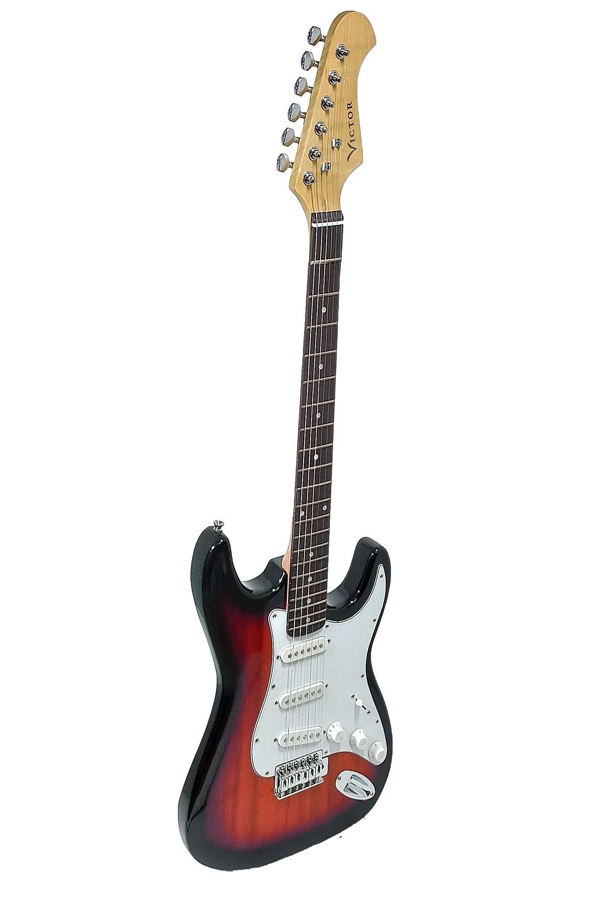 Victor RBW1 Elektro Gitar ( Kırmızı Günbatımı Renk)