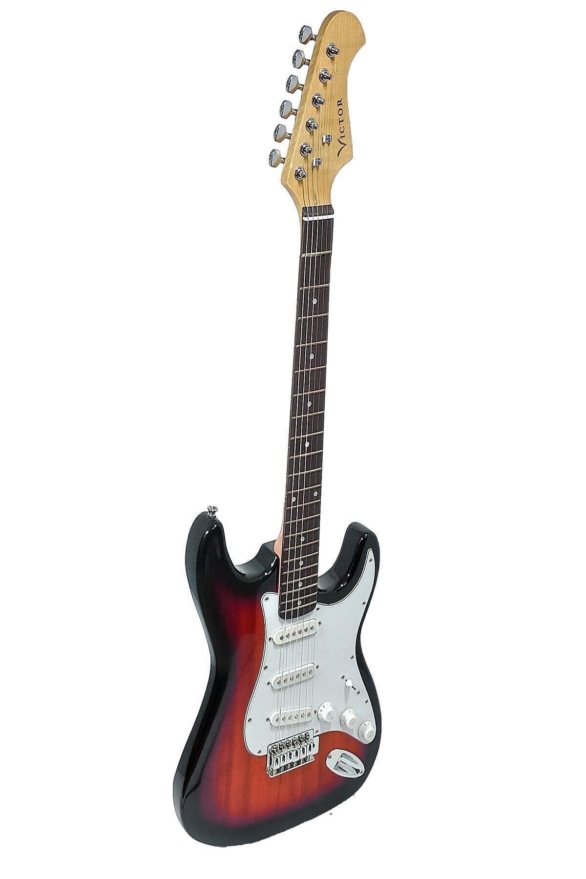 Victor RBW1 Elektro Gitar ( Kırmızı Günbatımı Renk)
