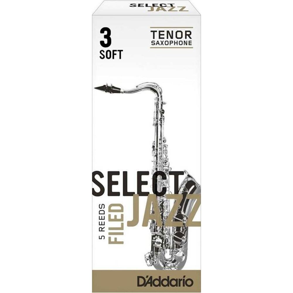 D'Addario Woodwinds Select Jazz Tenor Saksafon Kamışı No:3 Soft