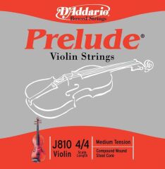 DADDARIO J81044MB10 KEMAN TEL SETİ, PRELUDE, 4/4, 10 SETLİK PAKET, MEDIUM