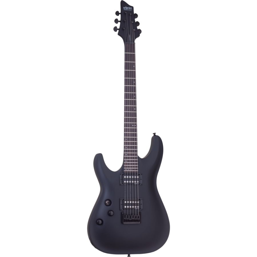 Schecter Stealth C-1 Solak Elektro Gitar (Satin Black)