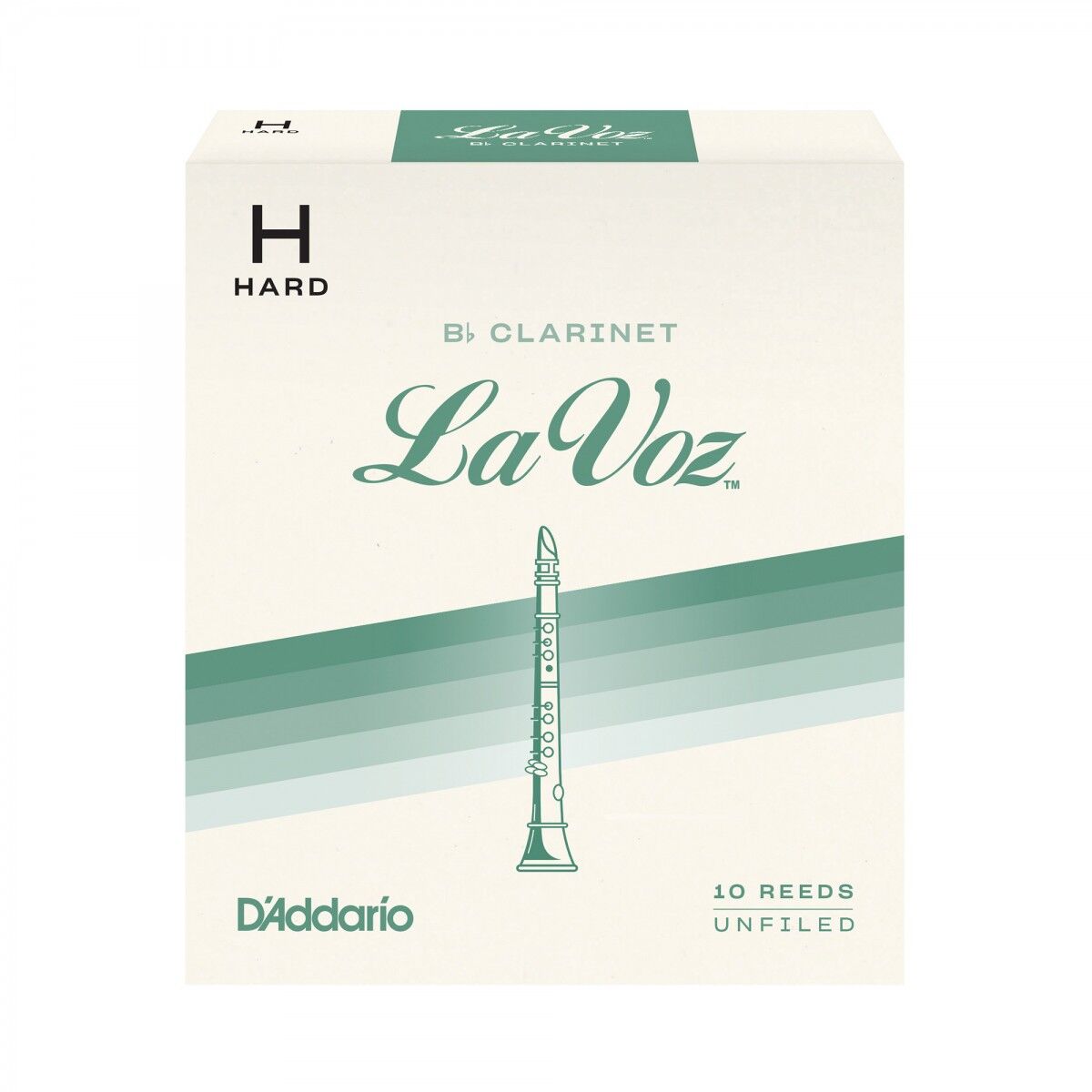 D'Addario Woodwinds La Voz RCC10HD Sib Klarnet Kamışı Hard