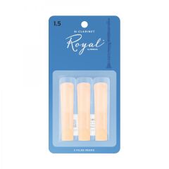 D'Addario Woodwinds Royal RCB0315 Sib Klarnet Kamışı (3 lü) No:1.5