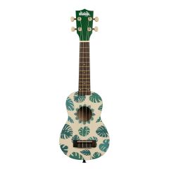 Kala Ukadelic Soprano Ukulele (Monstera)