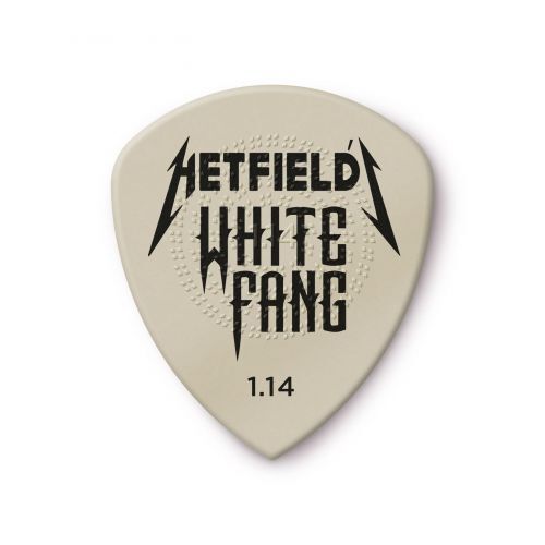 Jim Dunlop PH122R1.14 Hetfield's White Fang Custom Flow Pena (1.14 mm)