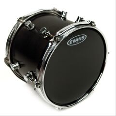 EVANS B20ONX2 20'' DERİ TOM KUMLU SİYAH ÇİFT KAT (15 MİL)