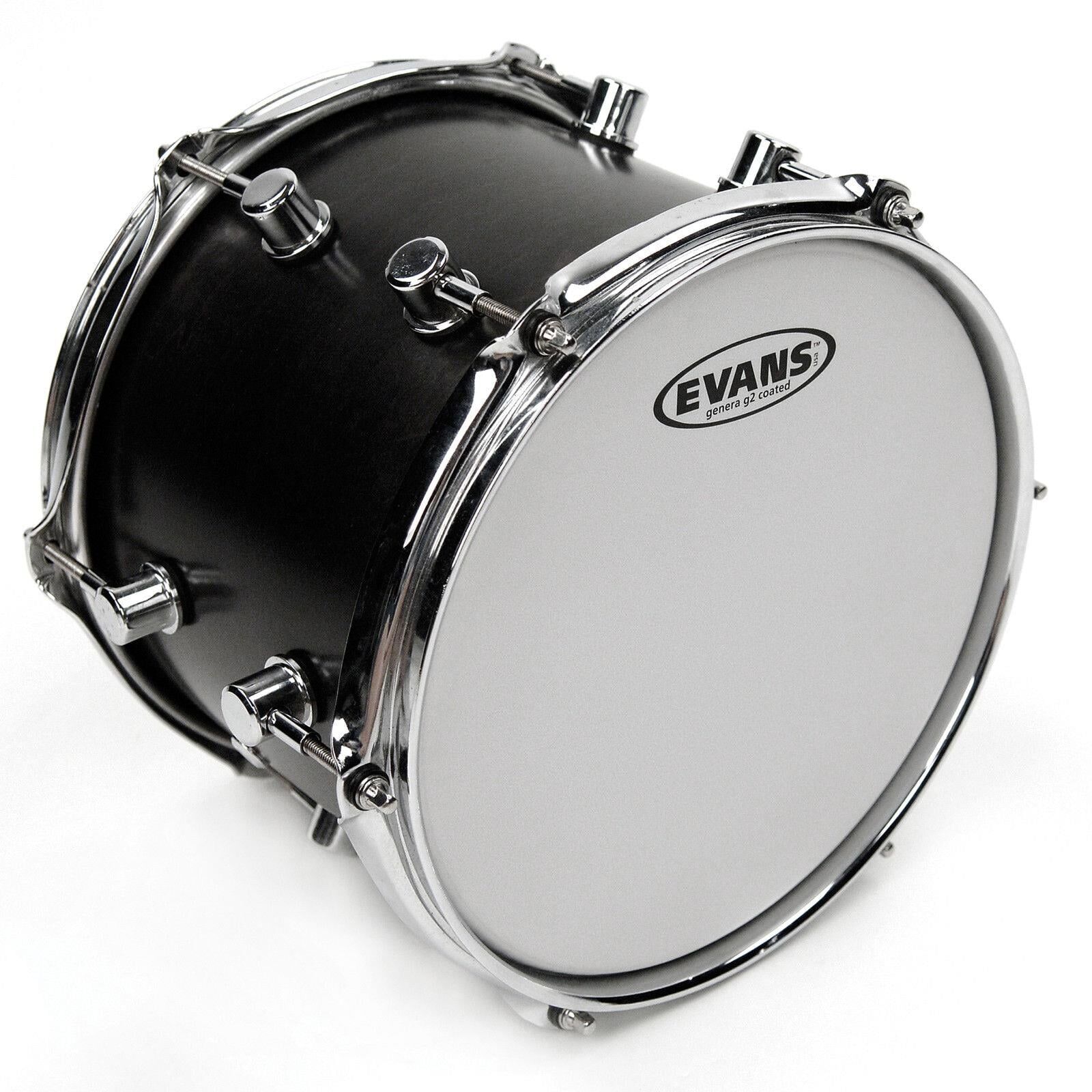 EVANS B18G2 18'' DERİ TOM KUMLU BEYAZ ÇİFT KAT (14 MİL)