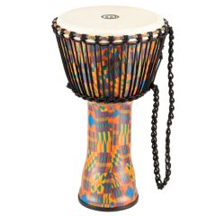 Meinl PADJ2-M-G Travel Series Medium 10'' Djembe (Kenyan Quilt)