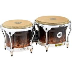 Meinl FWB400BB Free Ride Series 7''/ 8.5'' Bongo Set (Brown Burl)