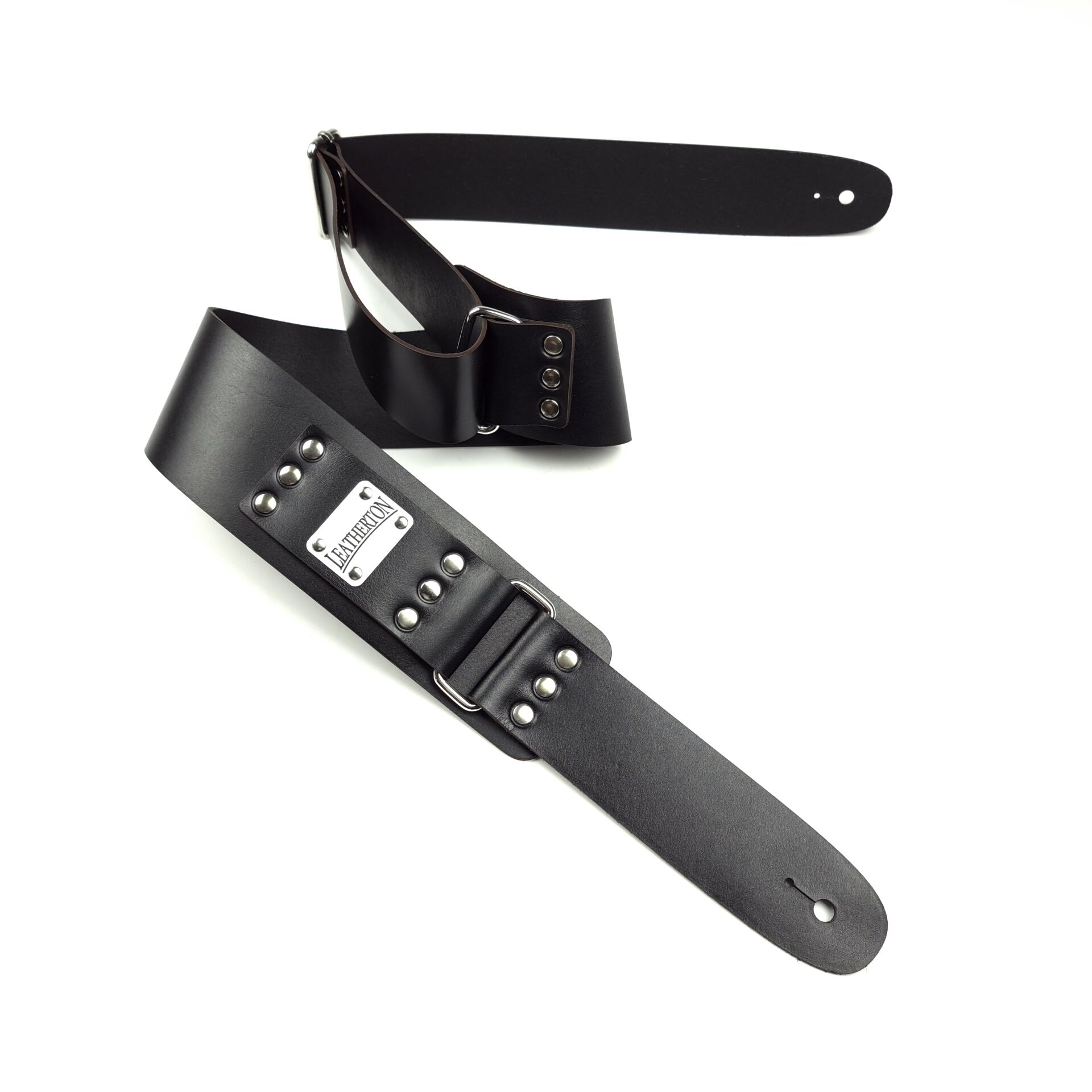 Leatherton LT Loader Hakiki Deri Gitar Askısı (Siyah)