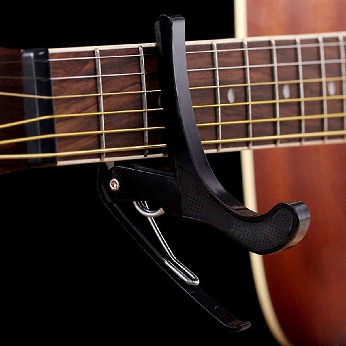 Arriva Kaliteli Metal Gitar Bağlama Saz Kaposu - Capo Kelepçe