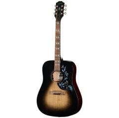 Epiphone Eric Church Hummingbird Elektro Akustik Gitar (Dark Cobra Burst)