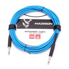 Madison Gitar Kablosu 6 Metre- MAVİ