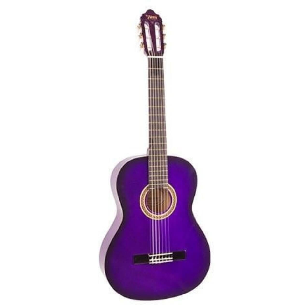 VALENCIA VC104TPPS KLASİK GİTAR, 4/4, MOR SUNBURST, SAP ÇELİKLİ