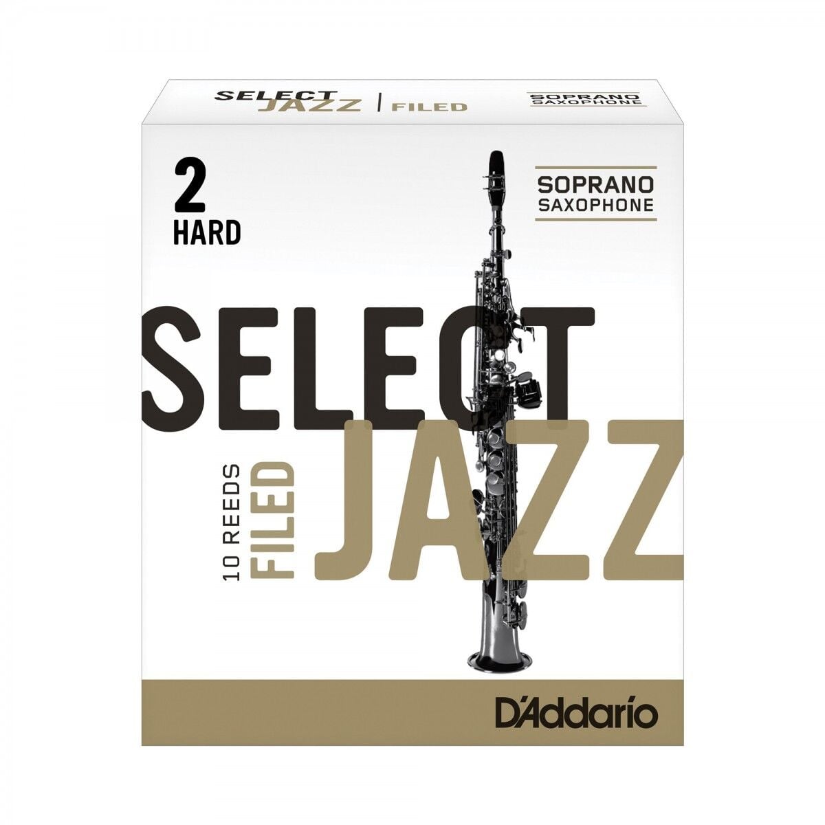 D'Addario Woodwinds Select Jazz RSF10SSX2H Soprano Saksafon Kamışı No:2 Hard