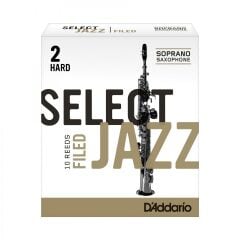 D'Addario Woodwinds Select Jazz RSF10SSX2H Soprano Saksafon Kamışı No:2 Hard