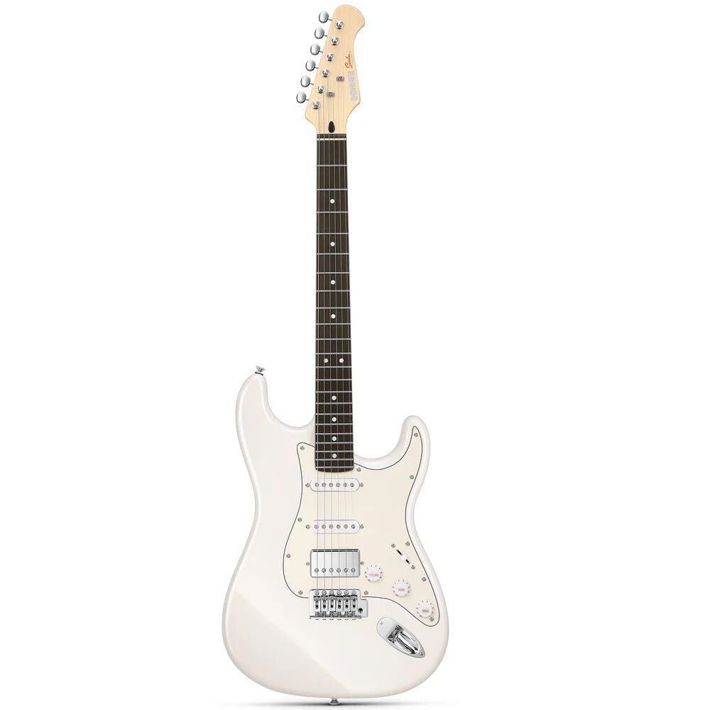 Donner DST-152W Elektro Gitar (Beyaz)