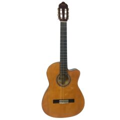 VALENCIA VC104TCVT ELEKTRO KLASİK GİTAR, 4/4, NATUREL, SAP ÇELİKLİ