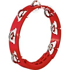 Meinl HTT8R Stainless Steel Jingle 1-Row 8'' Tour Tamburin (Kırmızı)