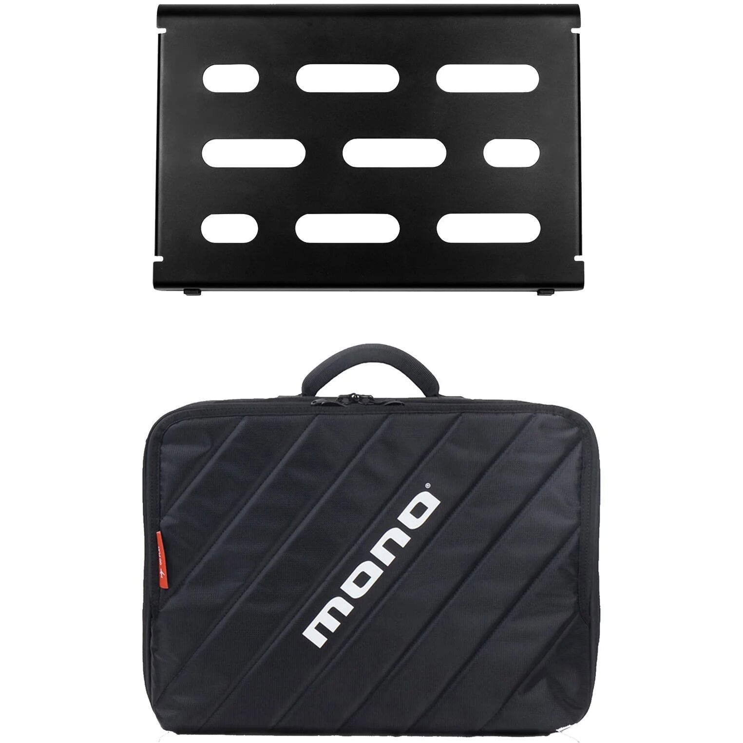 Mono Pedalboard Small (Siyah) ve Club Accessory Case 2.0 (Siyah)