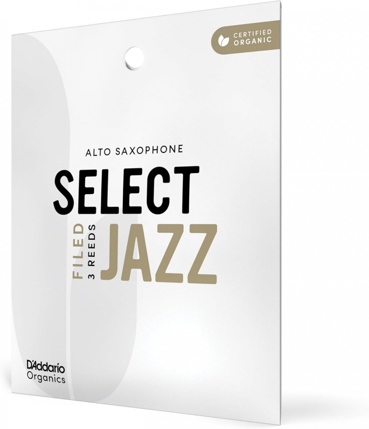 D'Addario Woodwinds Organic Select Jazz Alto Saksafon Kamışı No:2 Soft