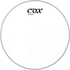 Cox 14 İnç Tek Kat Beyaz Trampet Üst Derisi