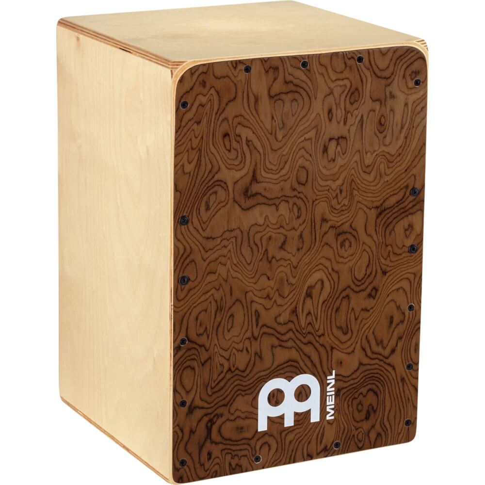 Meinl SC80BW Frontplate Snarecraft Cajon (Natural Burl Wood)
