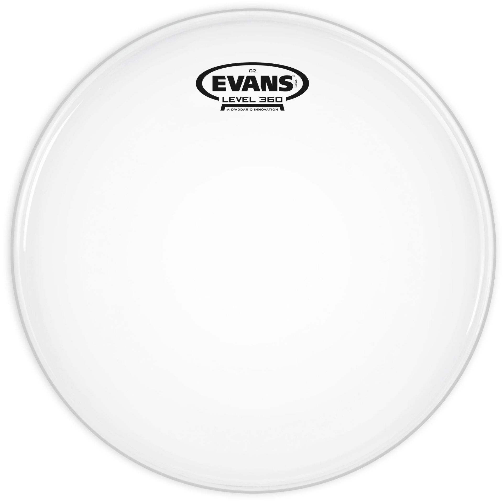 EVANS B14G2 14'' DERİ TOM VE TRAMPET KUMLU BEYAZ ÇİFT KAT