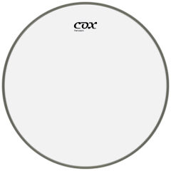 Cox 14 İnç Tek Kat Şeffaf Trampet Alt Derisi