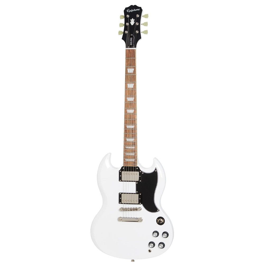 Epiphone G-400 Pro SG Elektro Gitar (Alpine White)